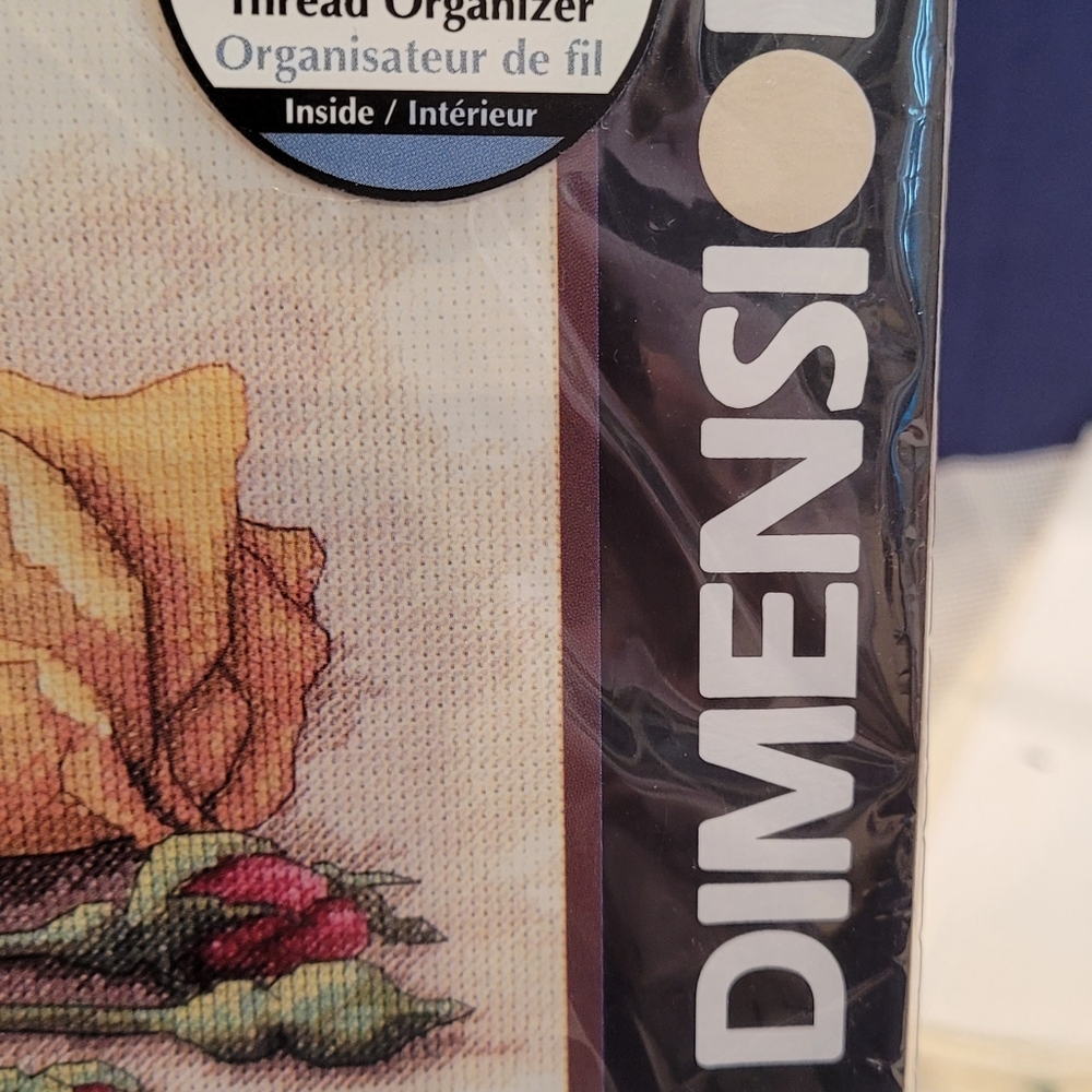 Dimensions Counted Cross Stitch "Rose Cuttings" - Picture 2 of 5